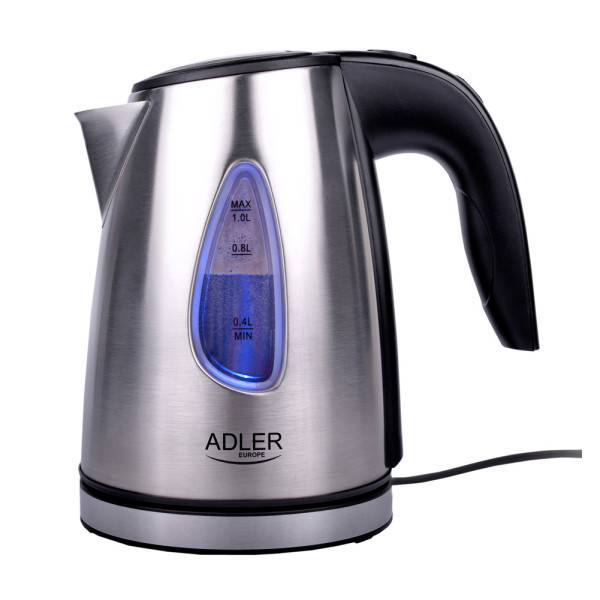 Adler AD 1203 Wasserkocher 1,0 L Edelstahl