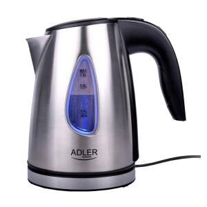 Adler AD 1203 Wasserkocher 1,0 L Edelstahl