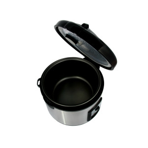 Adler AD 6406 Reiskocher (Dampfgarer) 1,5 L Edelstahl / schwarz