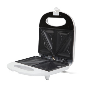 Adler AD 301 Sandwichmaker weiß 750 Watt mit Backampel