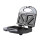 Adler AD 3015 Sandwichmaker schwarz / silber 750 Watt mit Backampel