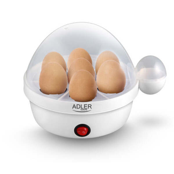 Adler AD 4459 Eierkocher für 7 Eier 450 Watt mit Signalton