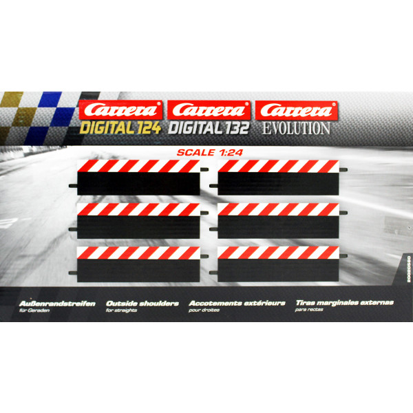 Carrera 20020560 - EVOLUTION/EXCLUSIVE 1:24 Randstreifen f. Gerade