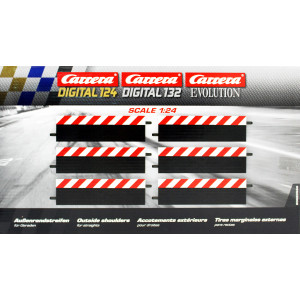Carrera 20020560 - EVOLUTION/EXCLUSIVE 1:24 Randstreifen...
