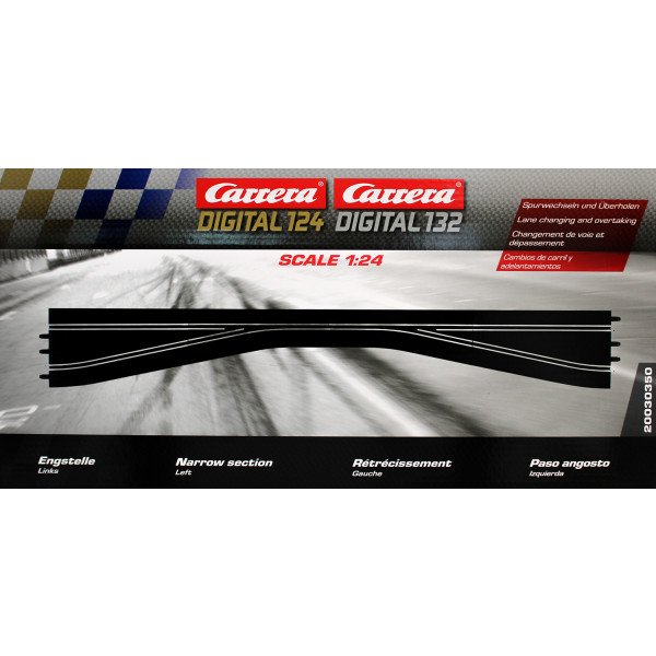 Carrera 20030350 - DIGITAL 124/132 Schiene Engstelle, links