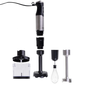 Camry CR 4623 Stabmixer-Set schwarz 1000 Watt