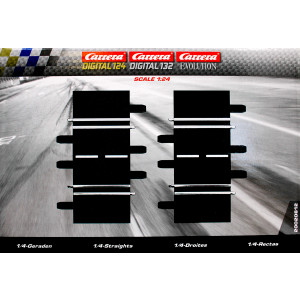 Carrera 20020612 - EXCLUSIVE/EVOLUTION 1/4 Gerade 2...