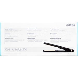 BaByliss ST089E Ceramic Straight 230 Haarglätter