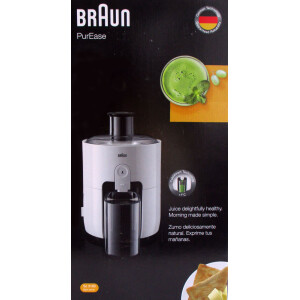 Braun SJ3100 WH PurEase Entsafter weiß