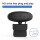 Full HD Webcam PC-02, 1920 x 1080p mit Mikrofon für Computer, Videochat und Aufnahme, USB Plug & Play, 360° Rotation, Windows, Mac OS, Linux