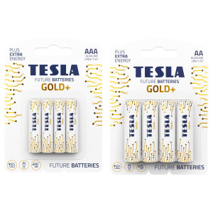 TESLA GOLD+ ALKALINE