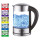 Adler AD 1247 Glas-Wasserkocher 1,7 L mit Temperatureinstellung