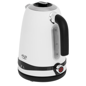 Adler AD 1295w Wasserkocher weiß 1,7 L mit...