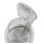 Adler AD 1283G Glas Wasserkocher 1 L 1100 Watt grau