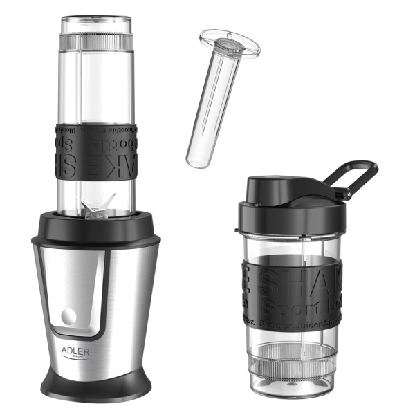 Adler AD 4081 Standmixer Smoothie-Maker inkl. 2 Sportflaschen