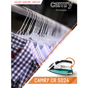 Camry CR 5024 Reise Dampfbügeleisen 1500 Watt