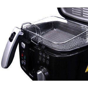 Mesko MS 4908 Fritteuse 1800 Watt Abnehmbarer Ölbehälter Filter im Deckel