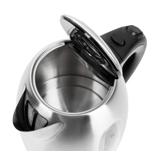 Adler AD 1223 Wasserkocher Edelstahl 1,7 L 2200 W LED-Anzeige