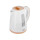 Adler AD 1264 Wasserkocher 1,7 Liter 2200 Watt Kalkfilter weiß / beige