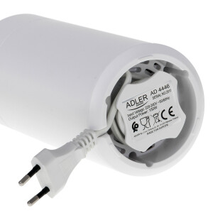 Adler AD 4446wg elektrische Kaffeemühle 150 Watt Einmalige Mahlleistung 75 g weiß