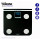Tristar WG-2424 Personenwaage, Körperfett, Wasseranteil, Muskel- u. Knochenmasse, Glas schwarz bis 150kg