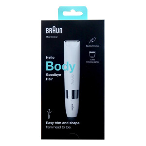 Braun BS 1000 Mini Trimmer weiß