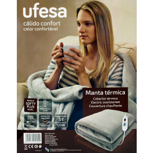 Ufesa Softy Plus elektrische Heizdecke/Wärmedecke...