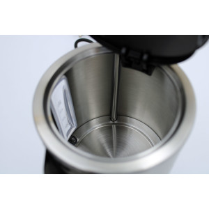Princess 236045 Wasserkocher 1L Edelstahl/Schwarz
