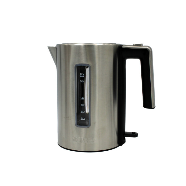Princess 236046 Wasserkocher 1,7L Edelstahl/Schwarz