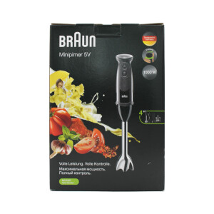 Braun MQ 5237 Multiquick 5V Stabmixer-Set schwarz