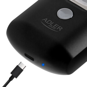 Rasierer USB Aufladung Reiserasierer Adler AD 2936