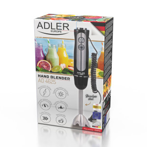 Adler AD 4625b Stabmixer Edelstahl 1500 Watt