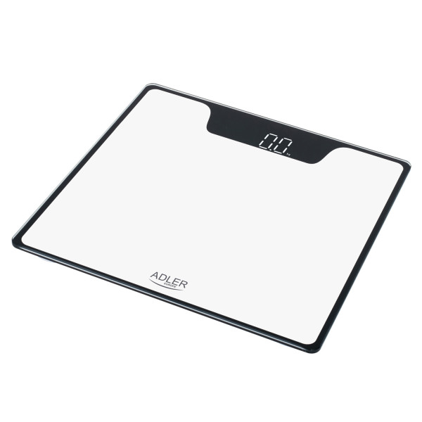 Adler AD 8174w Personenwaage Körperwaage bis 180 kg LED Display digital  weiß