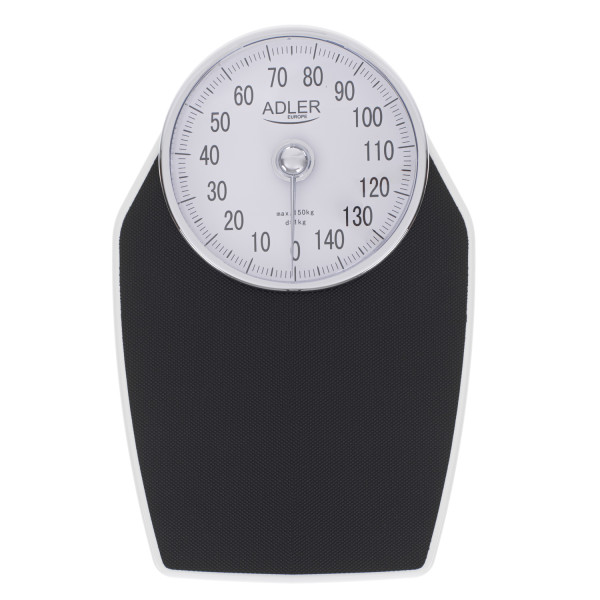 Adler AD 8177 Mechanische Personenwaage bis 150 kg schwarz / weiß