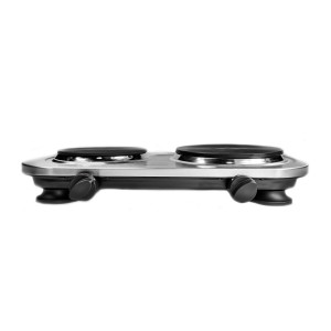 Camry CR 6511 Elektrische Doppel-Kochplatte Durchmesser 18,5 und 15,5 cm