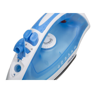 Mesko MS 5023 Dampfbügeleisen 2200 Watt blau / weiß