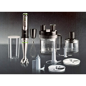 Braun MQ 9195XLI MultiQuick 9 Stabmixer-Set schwarz 1200 Watt
