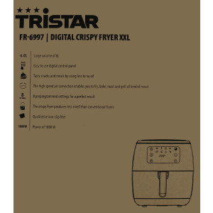 Tristar FR-6997 Heißluftfritteuse