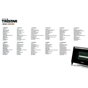 Tristar OV-3615 Mini-Elektrobackofen