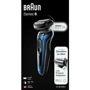 Braun 61-B1000S Akku Nass- und Trockenrasierer