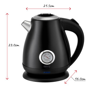 Camry CR 1344b Wasserkocher 1,7 Liter schwarz