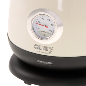 Camry CR 1344c Wasserkocher 1,7 Liter creme