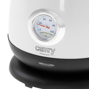 Camry CR 1344w Wasserkocher 1,7 Liter weiß