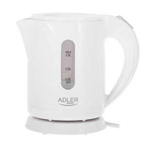 Adler AD1371w Wasserkocher weiß 0,8L