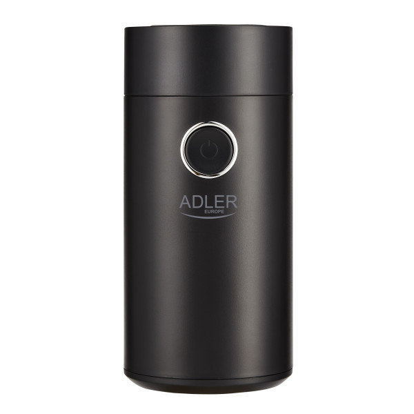 Adler AD 4446bs Kaffeemühle schwarz/silber bis 75g