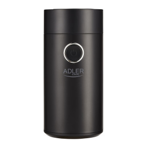 Adler AD 4446bs Kaffeemühle schwarz/silber bis 75g