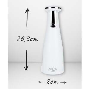Adler AD 4449w Elektr. Salz- und Pfeffermühle 3in1 Mühle mit USB