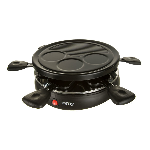 Camry CR 6606 Raclette Grill für 6 Personen schwarz