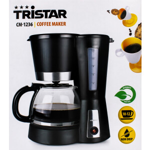 Tristar CM-1236 Kaffeemaschine schwarz