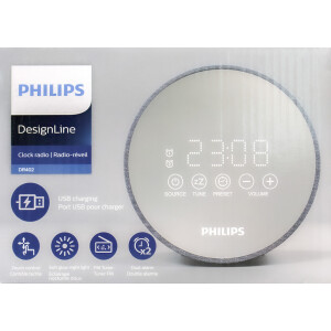 Philips TADR402/12 Radiowecker, Netzbetrieb, USB,...